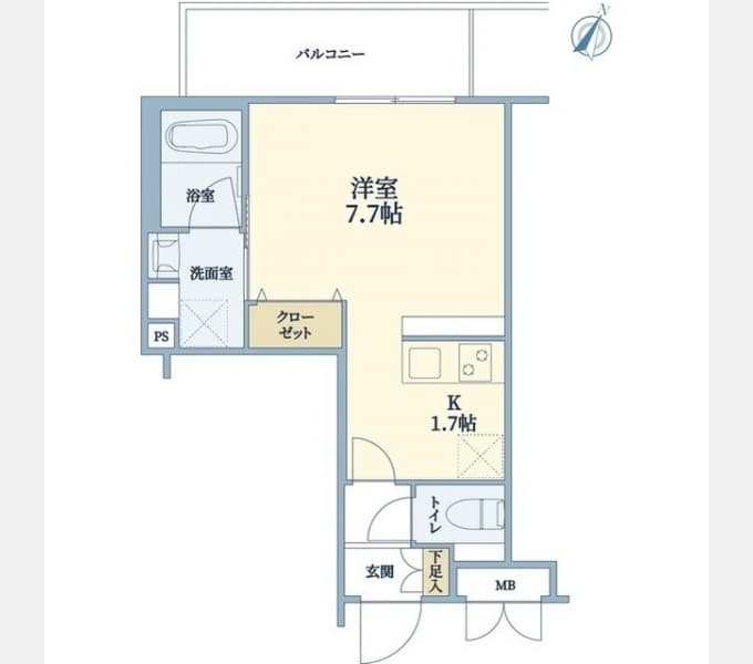 Preview floorplan of Well Square Ikeda Ishibashi III