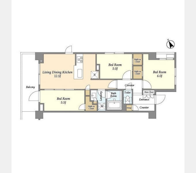 Preview floorplan of Gran Casa Mizonokuchi
