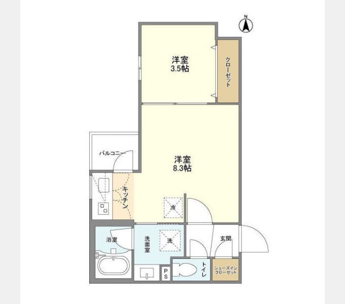Preview floorplan of Well Square Kyoto Chiekouin