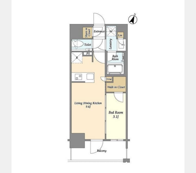 Preview floorplan of Primal Chiba Station
