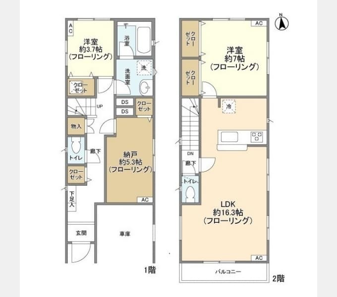 Preview floorplan of Kolet Nishidai