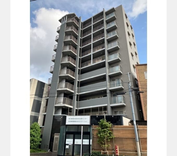 Main exterior of Prime Urban Nishi Nippori