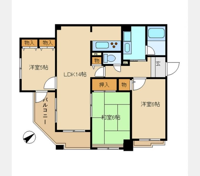 Preview floorplan of Copan Tsurunoso