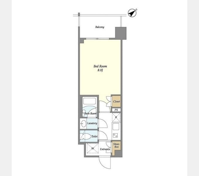 Preview floorplan of BluRock Higashi Kanagawa