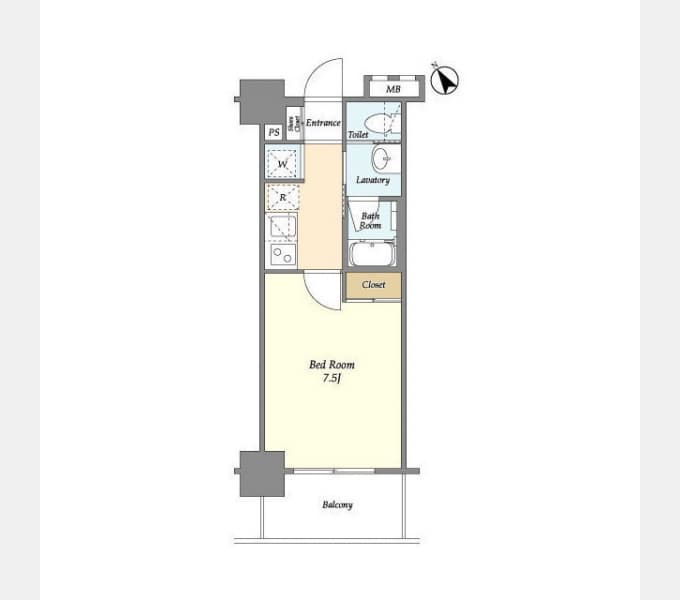 Preview floorplan of BPR Residence Funabashi