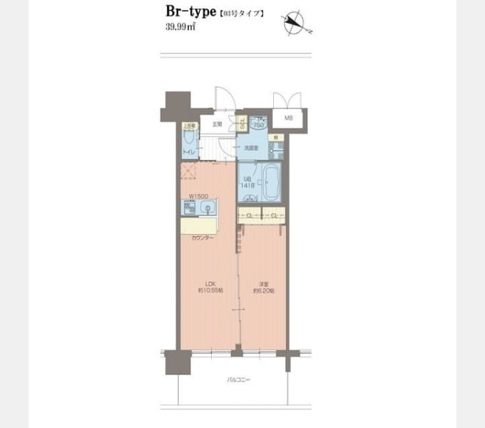 Preview floorplan of Prezio Toyonaka