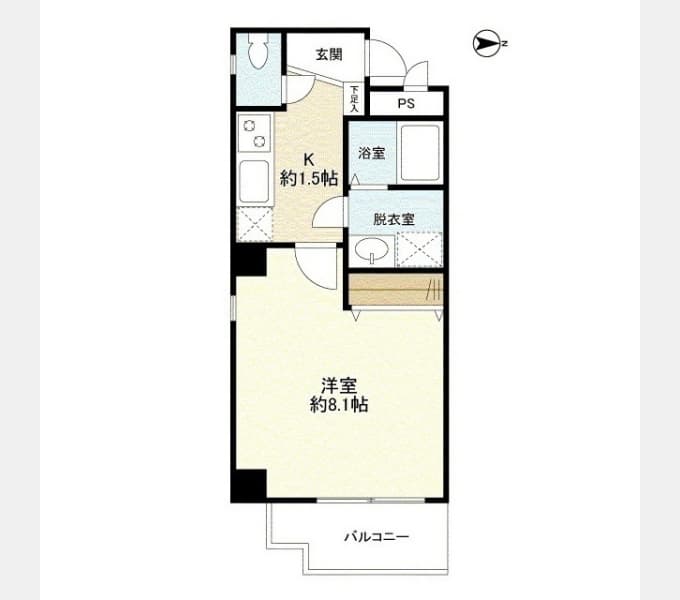 Preview floorplan of El Nishinomiya