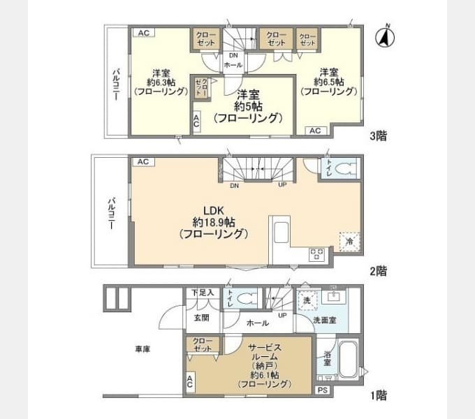 Preview floorplan of Kolet Minamimotojuku #02