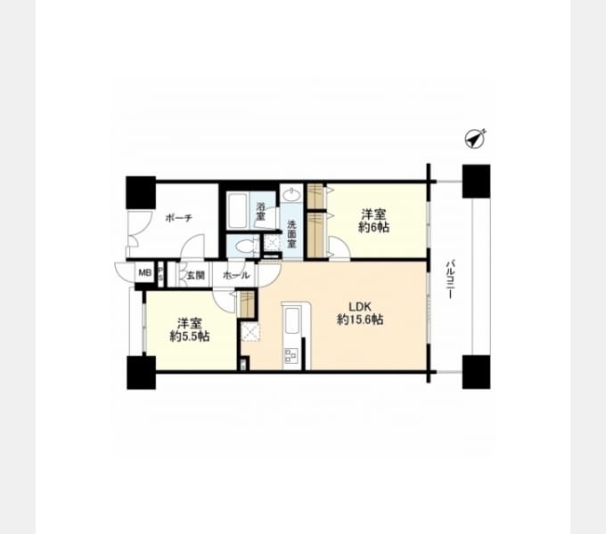 Preview floorplan of Park Flats Yokohama Park
