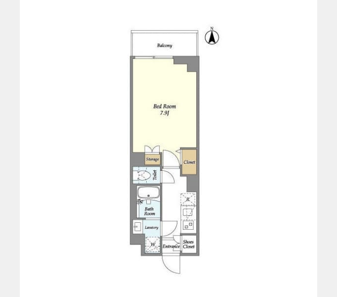 Preview floorplan of La Maison Kawasaki Rokubankan