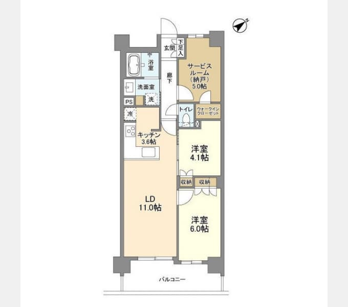 Preview floorplan of ARK CITY Funabori