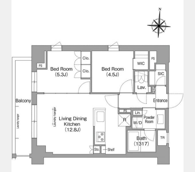 Preview floorplan of Wellis Urban Sumiyoshi WEST