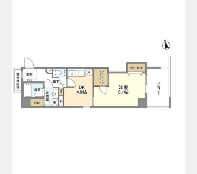 Preview floorplan of Tokeiyakan Kitanozaka