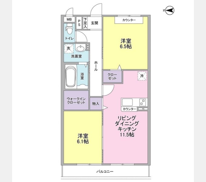 Preview floorplan of River Aobadai