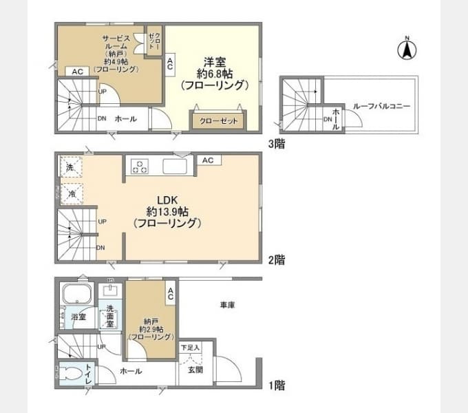 Preview floorplan of Kolet Musashi Shinjo #10