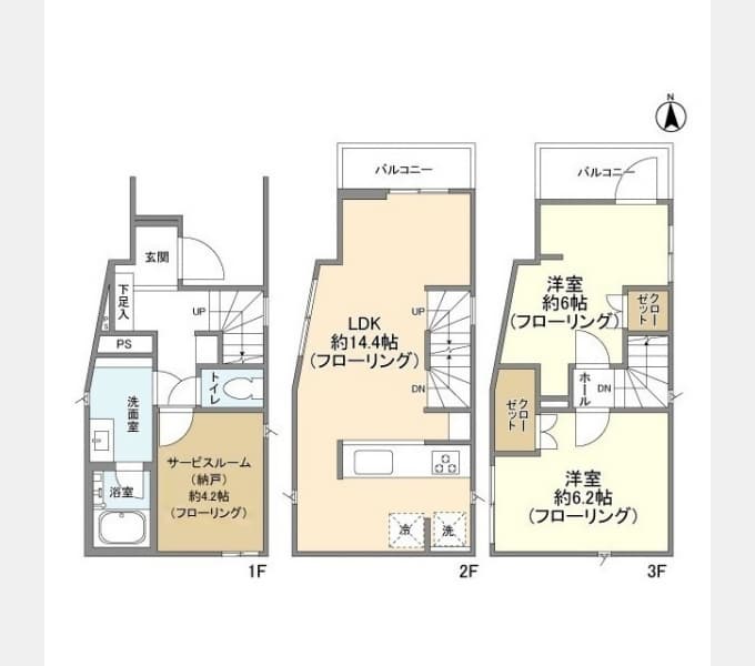 Preview floorplan of Kolet Horikiri Iris Garden #02