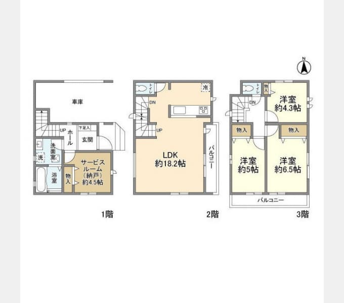 Preview floorplan of Kolet Kasukabe South #02