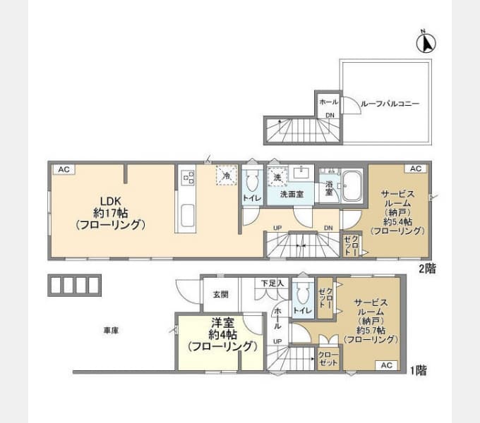 Preview floorplan of Kolet Yokohama Rokkaku Bridge #05