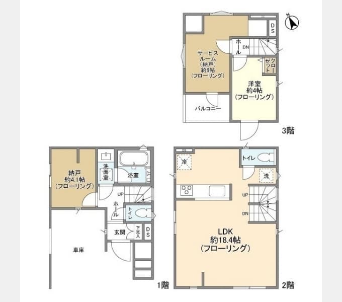Preview floorplan of Kolet Ichikawa #03