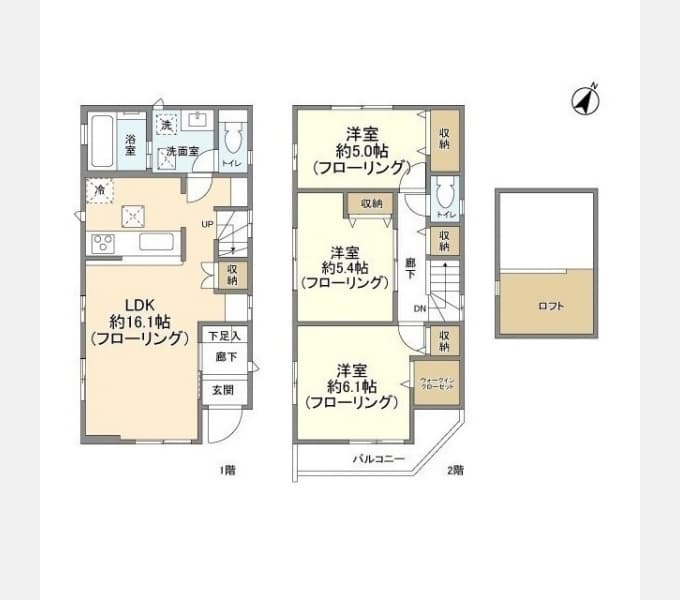 Preview floorplan of Kolet Ichikawa Ohno