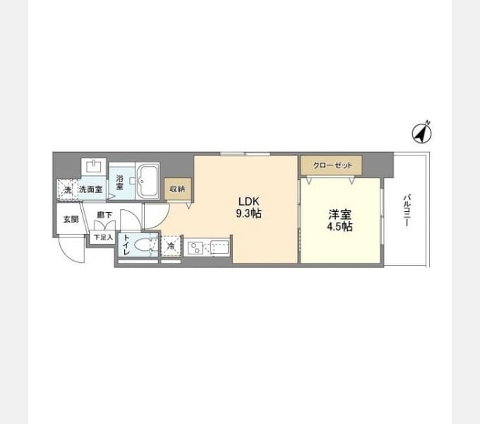 Preview floorplan of Fuji no Residence Edobori