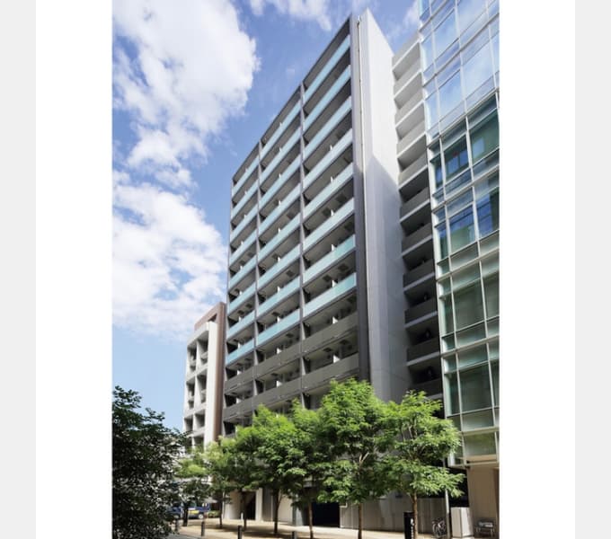 Main exterior of Comforia Mita EAST