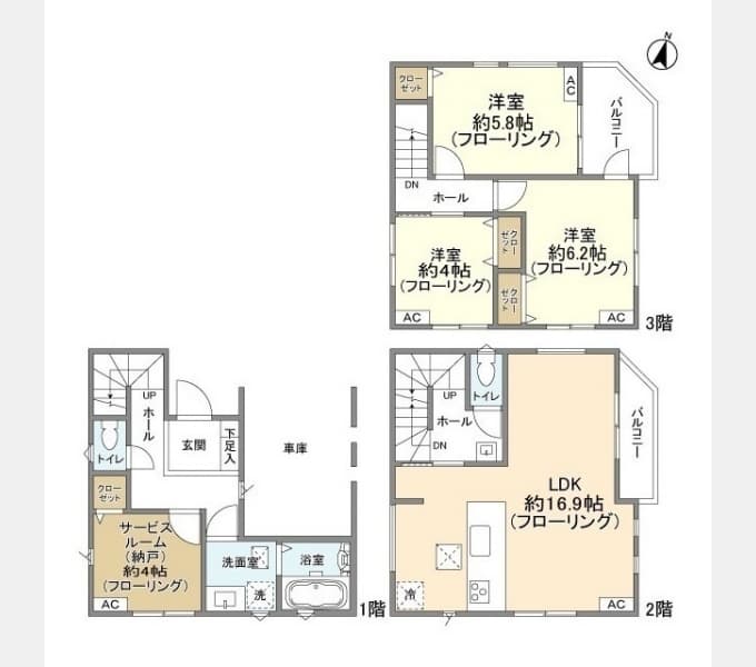 Preview floorplan of Kolet Minamiyono #03