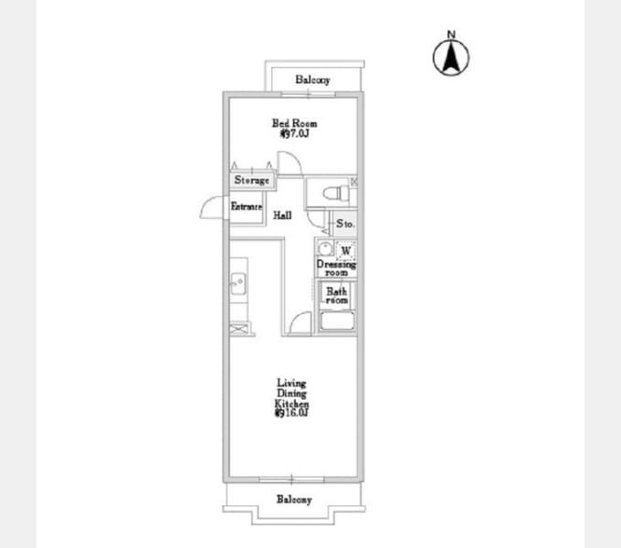 Preview floorplan of Corporate Yonohonmachi
