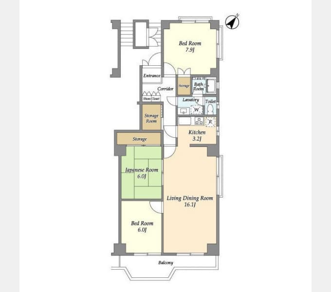 Preview floorplan of Hilltop Miyazakidai