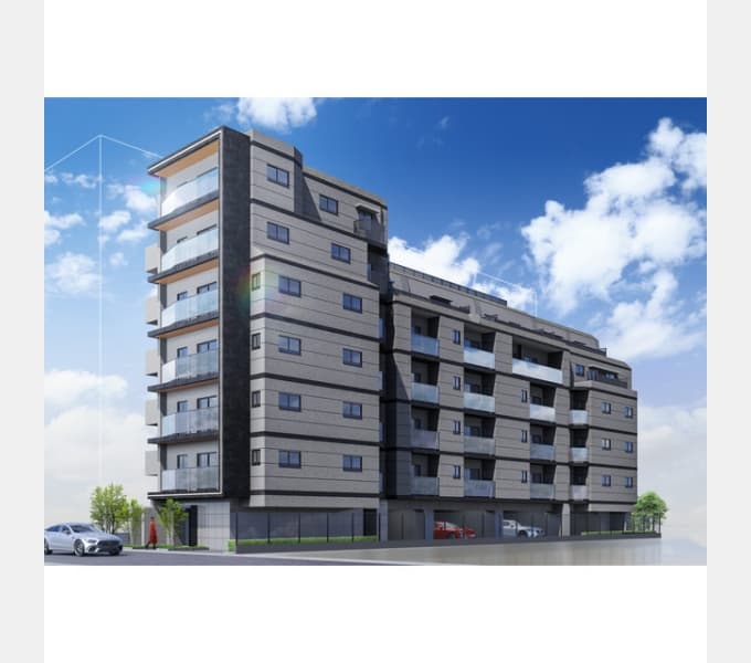 Main exterior of Comforia Nakakasai