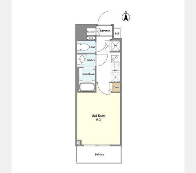 Preview floorplan of KDX Residence Kawasaki