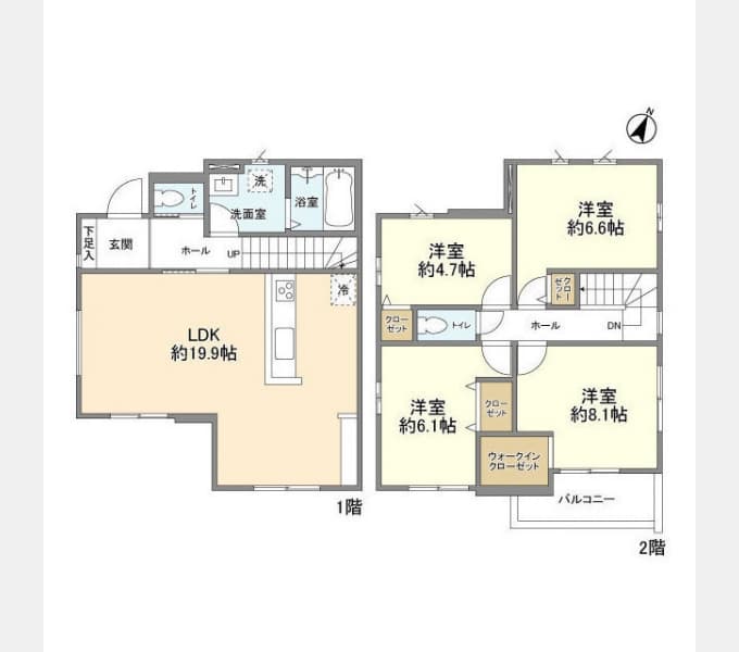 Preview floorplan of Kolet Noda Atago #05