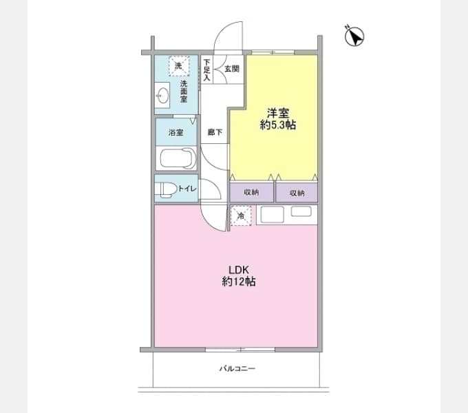 Preview floorplan of Saint Rivage Kishiwada
