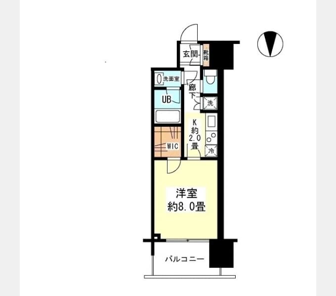Preview floorplan of Ambiente Yotsubashi
