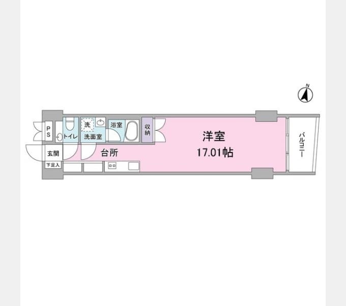 Preview floorplan of FUKUMI APARTMENT