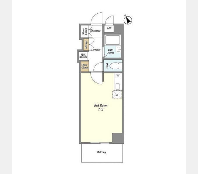Preview floorplan of Hokushin Residence Higashifunabashi