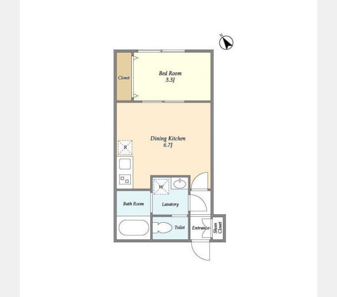 Preview floorplan of Mijas Kichijoji Higashimachi II