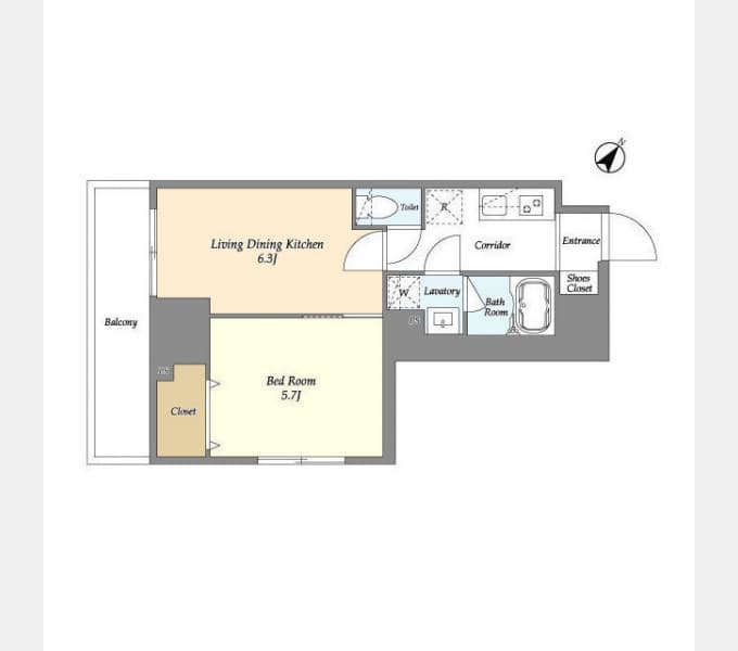 Preview floorplan of KDX Residence Machida North
