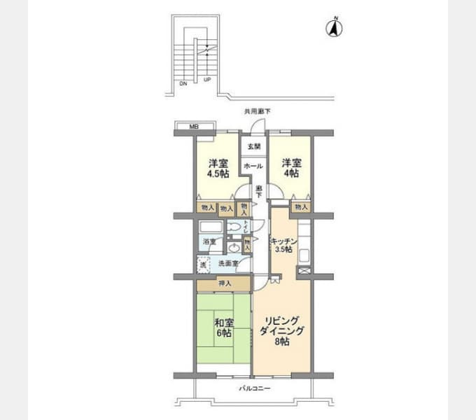 Preview floorplan of Corporate Chuorinkan Building 1