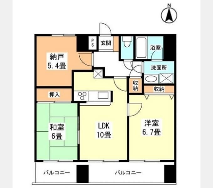 Preview floorplan of Motomachi Egret