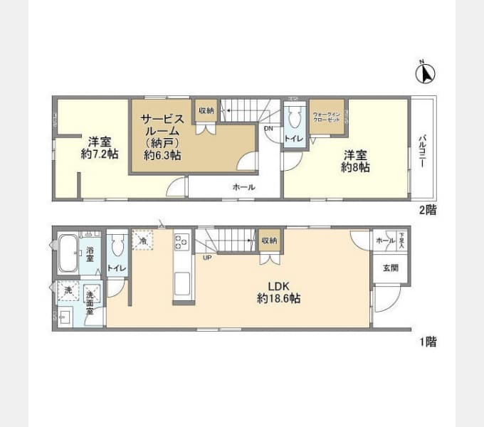 Preview floorplan of Kolet Senjodai #18