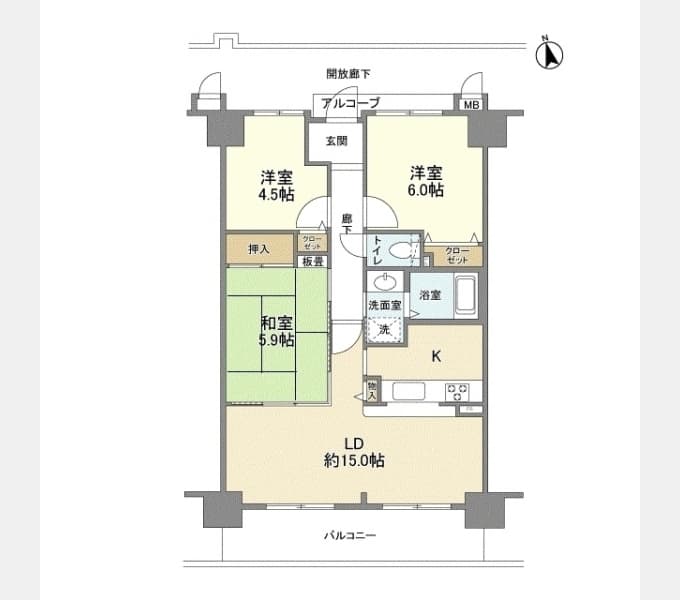 Preview floorplan of Astage Sakai III Ing Coat