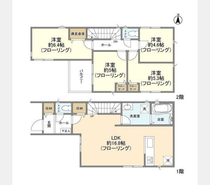 Preview floorplan of Kolet Yono Hachioji #02
