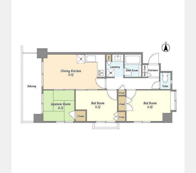 Preview floorplan of LaSante Urawa Tokiwa Park