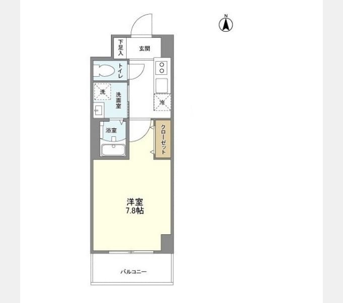 Preview floorplan of Hacksbient Koshienguchi