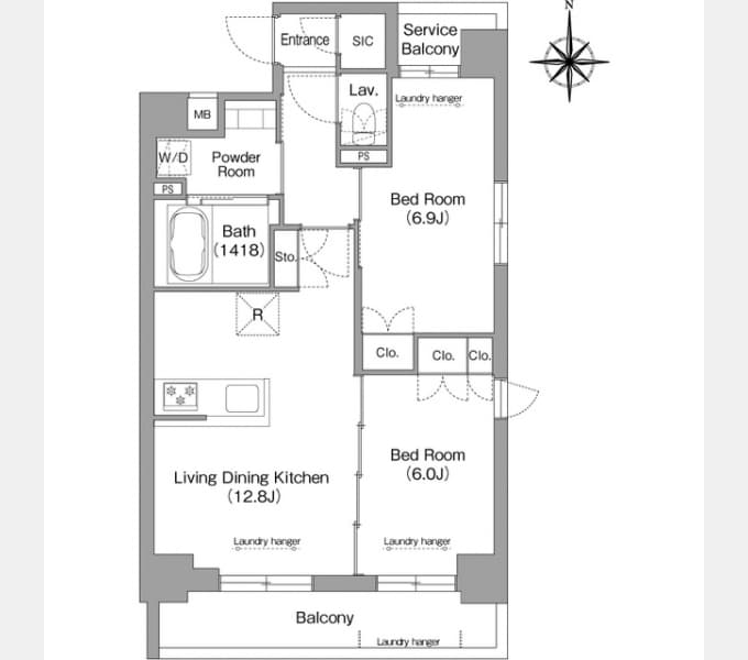 Preview floorplan of Metro Stage PLUS Nakano Yayoicho