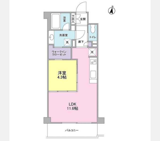 Preview floorplan of Dearence Takashimadai