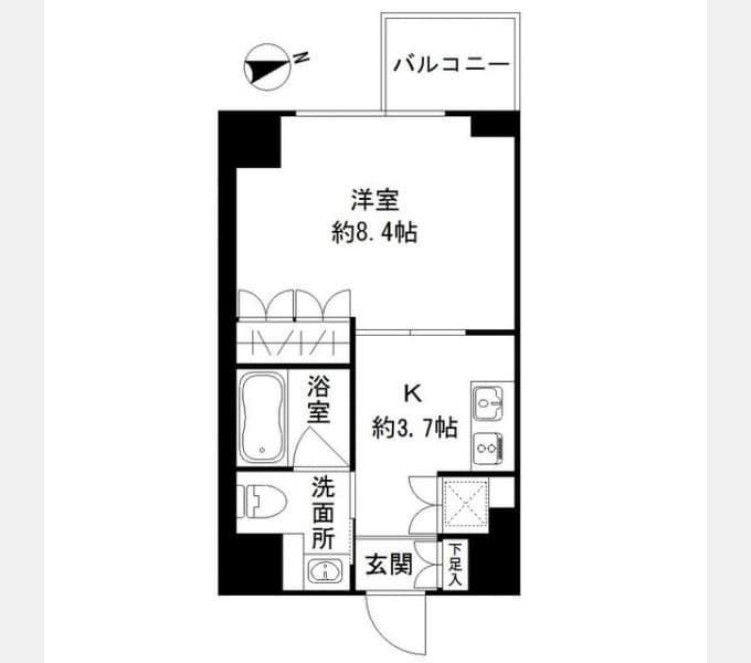 Preview floorplan of RODIA Tachikawa