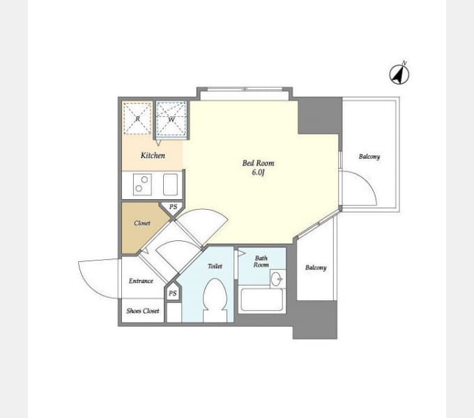 Preview floorplan of BPR Residence Warabi