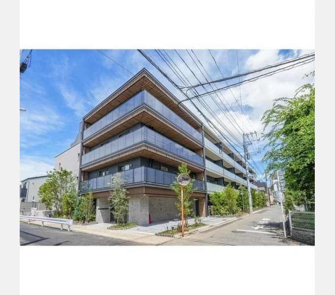 Main exterior of Vert Claire Musashi Kosugi